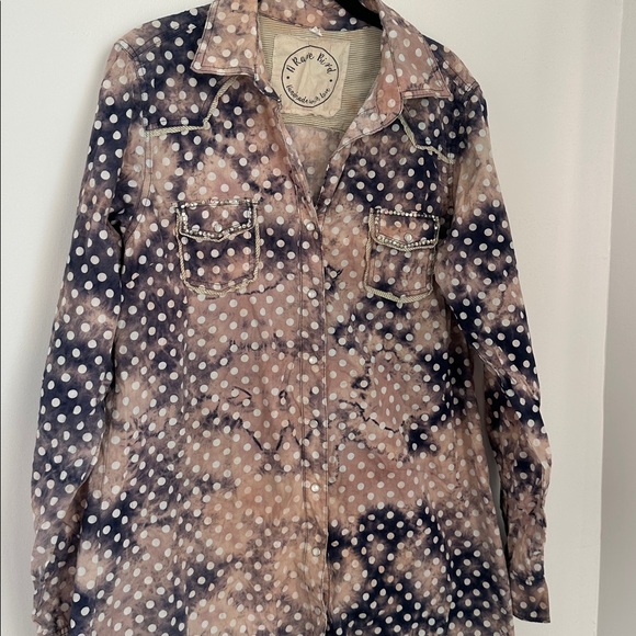 A Rare Bird Polkadot Button-Down Dress - Picture 4 of 9